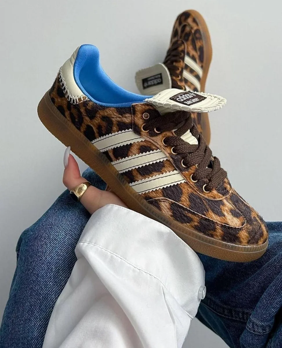 Adidas Samba Wales Bonner Leopardo